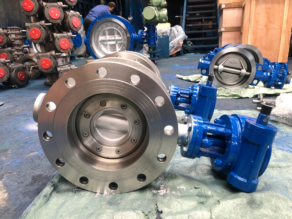 Stainless Steel Flanged Butterfly Valve D343W