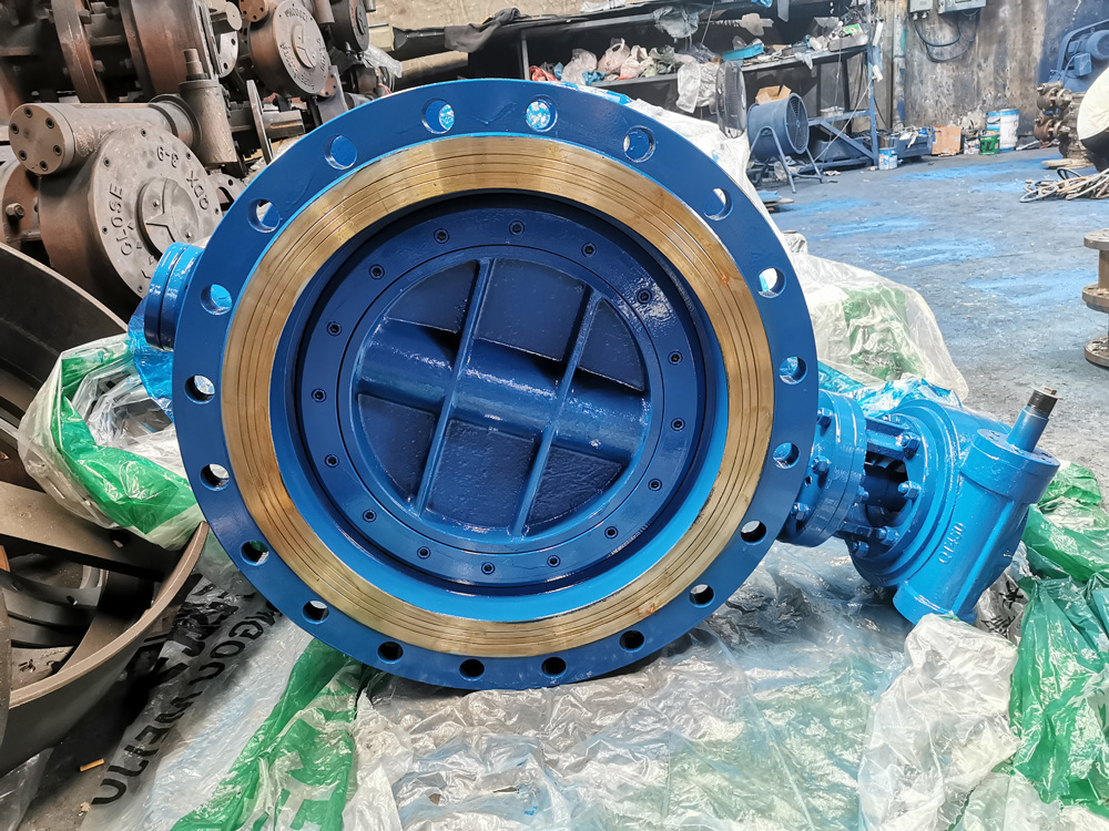 Double Eccentric Flanged Butterfly Valve D342X-D342F